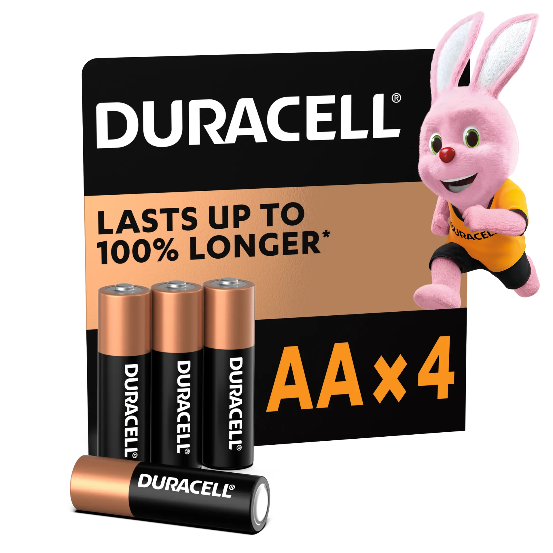 Duracell Alkaline Batteries AA 4 Pcs - view 2